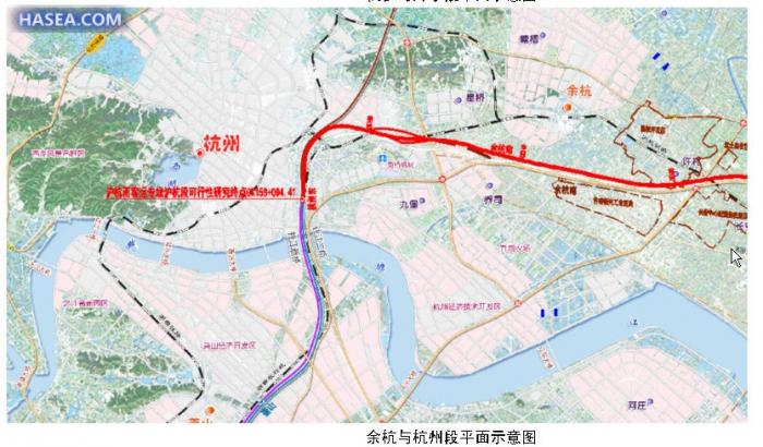  p>备受关注的沪杭城际客运专线于2009年2月26日开工,铁道部,上海市