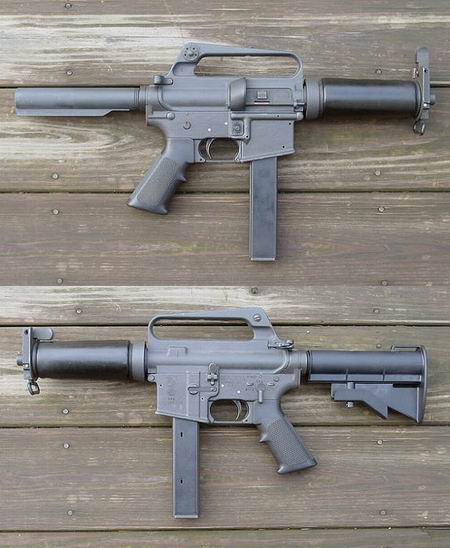  p data-id="gnyuchdm6h">m633是最早的开发的9mm口径m16冲锋枪,枪管