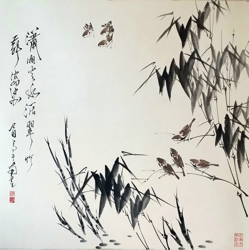  p>李小白(1949— )(第十代李渔嫡孙),李长白长子,著名旅美画家.