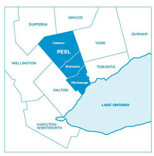 皮尔公立教育局(peel district school board)位于加拿大多伦多市西郊