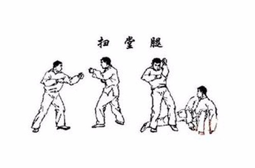  p>扫堂腿,也称扫腿,扫荡腿,是一种武术招数的名称.