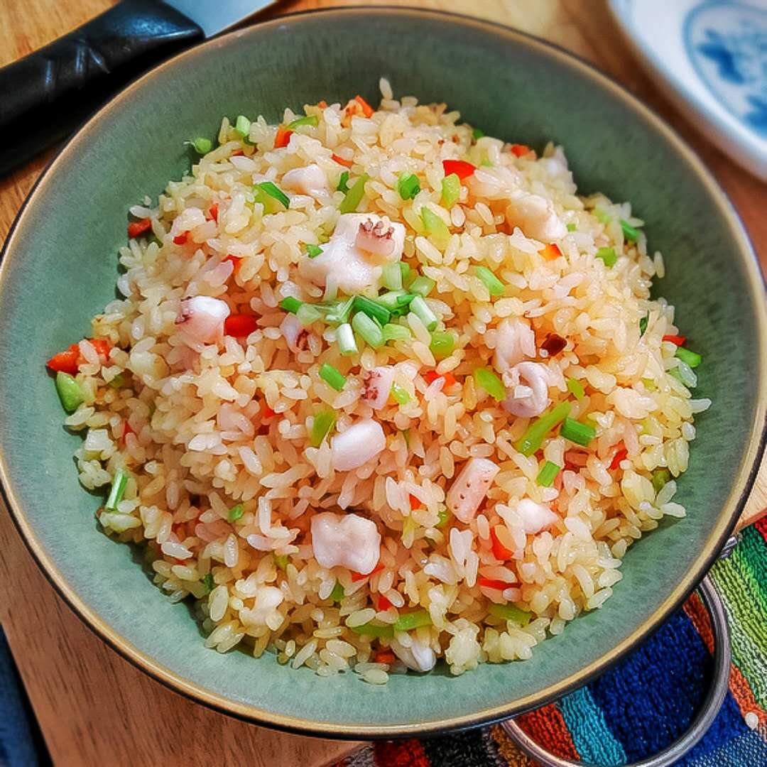 鱿鱼炒饭