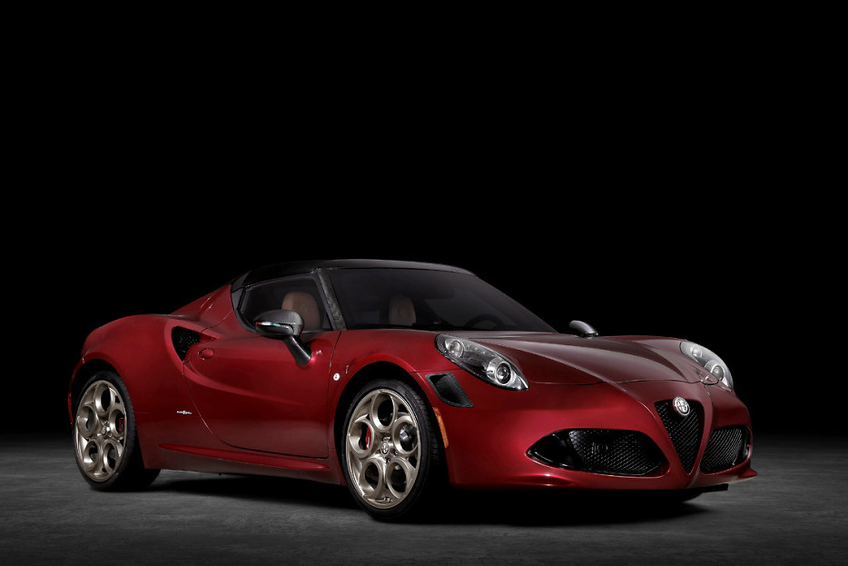 阿尔法罗密欧4c spider