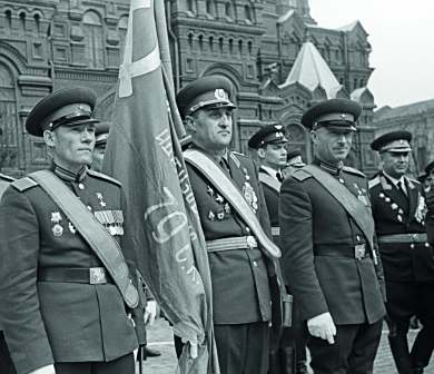  May 9, 1965 Red Square Parade Celebrating the 20th Anniversary of Victory in the Patriotic War