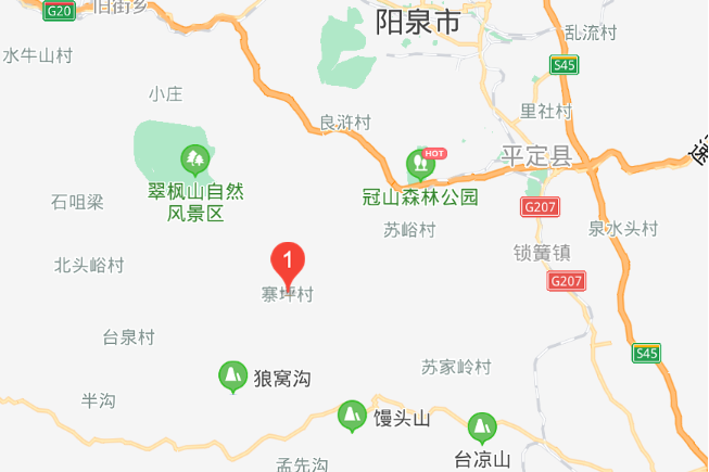 id="365266">山西省 /a>平定县冶西镇寨坪村位于冶西镇南川河最上游