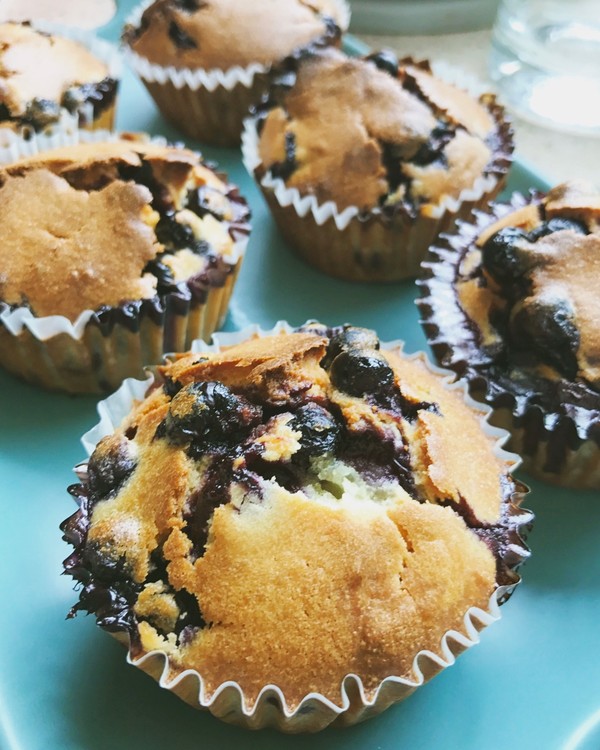 蓝莓玛芬蛋糕
