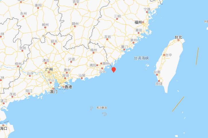 9·6福建省漳州市东山县海域2.4级地震