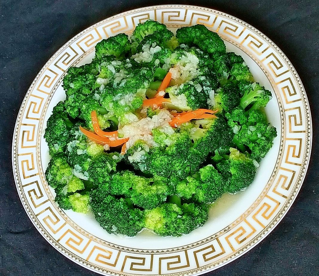 耗油蒜蓉西兰花