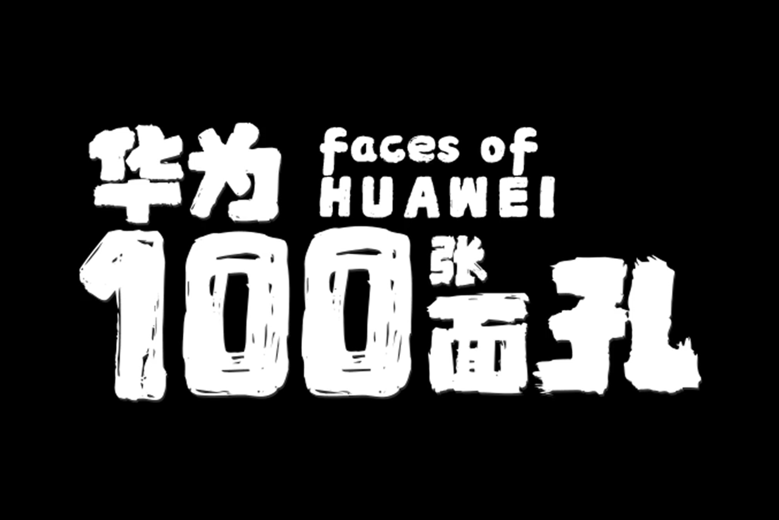 华为的100张面孔