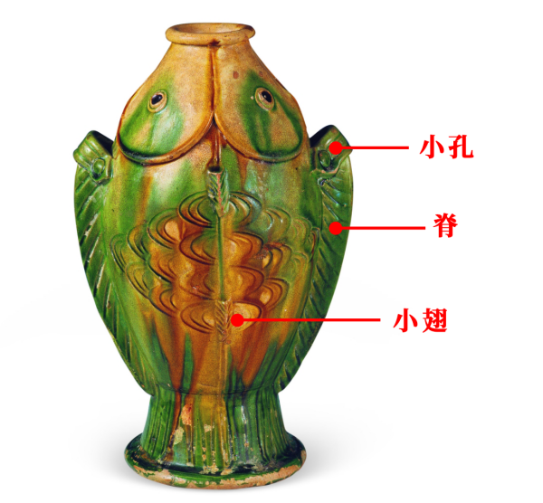 唐三彩双鱼瓶_百度百科