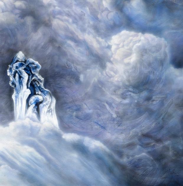 《浩瀚》是朱海于2021年创作的油画作品,该作品在《时间铭-2021朱海个