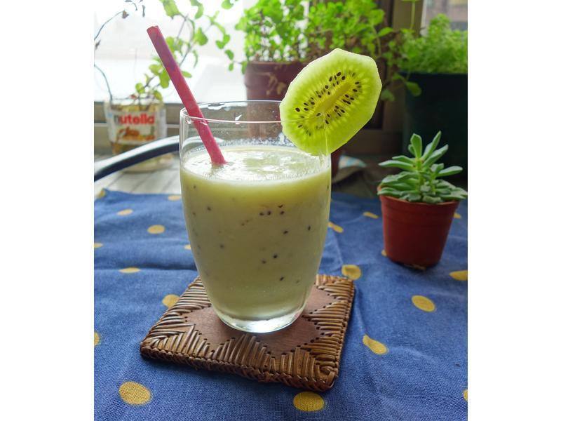 奇异果优格冻饮