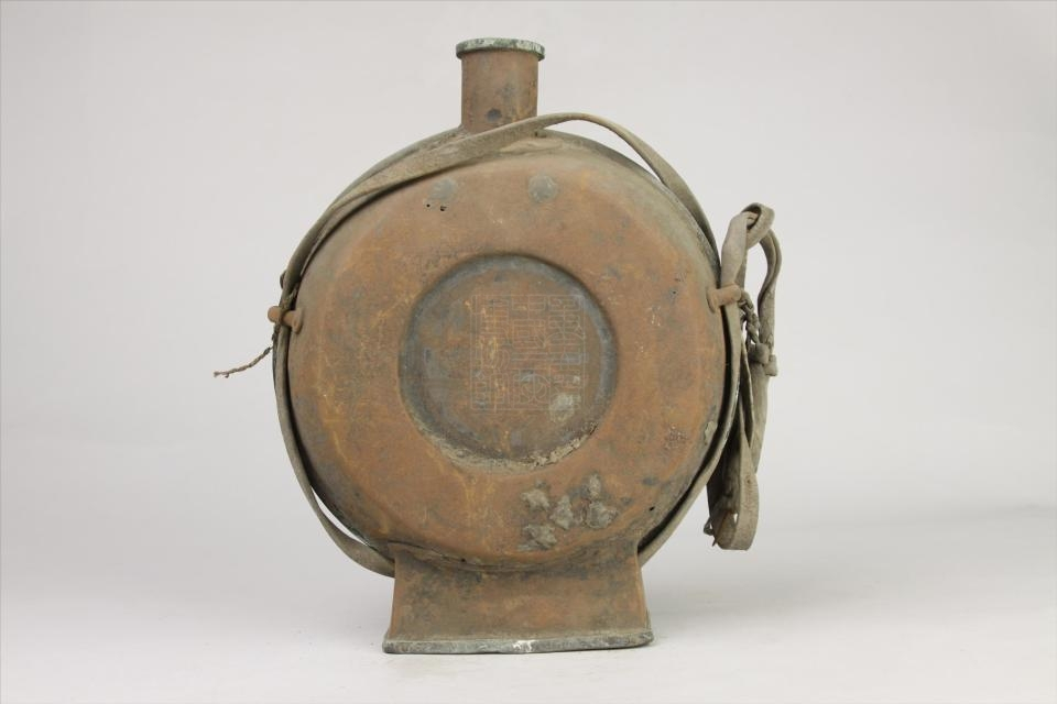 民国藏族铁酒壶