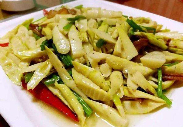 素炒笋片