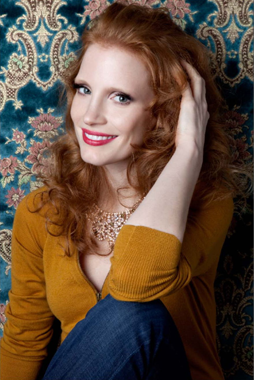  p>杰西卡·查斯坦(jessica chastain),1977年3月24日出生于美国加