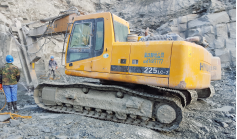 机械化静态爆破施工技术:静爆牌超级液压岩石分裂机