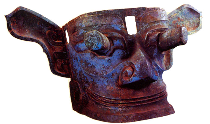  p>青铜面具,是一种 a target="_blank" href="/item/古代/398778"