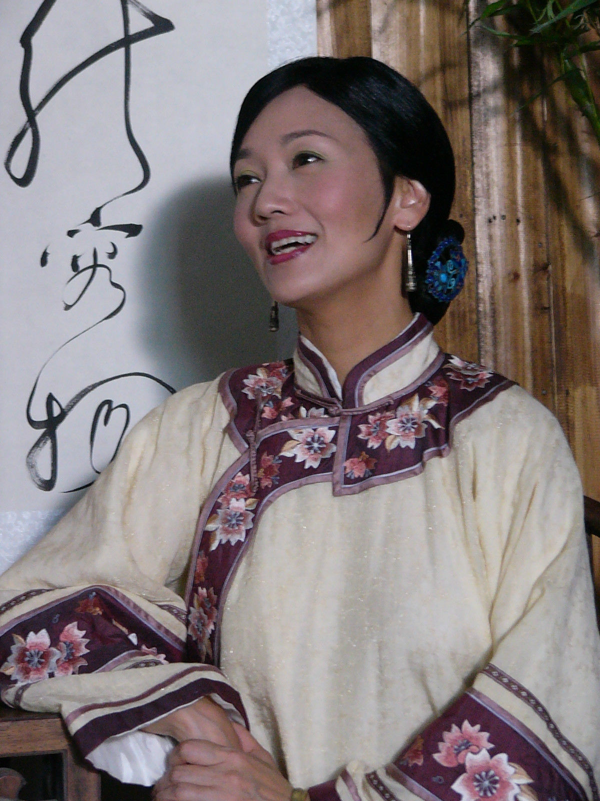 《青花》是由武汉电视台与上海文广集团于2004年合作拍摄的电视剧,由 