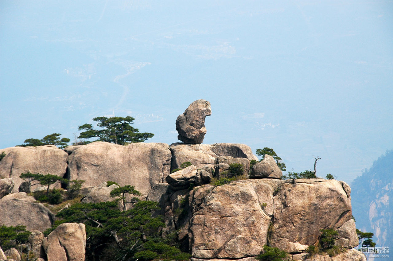 黄山猴子观海