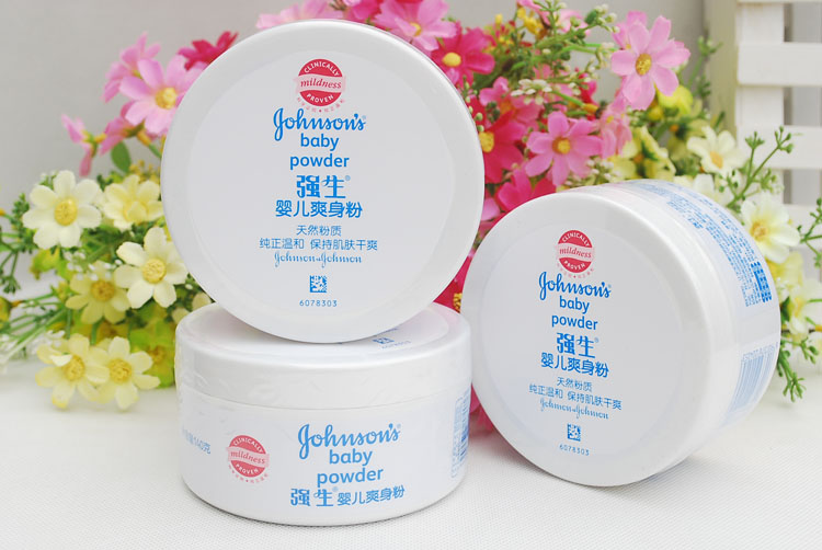 强生爽身粉