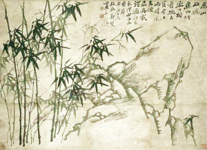 墨竹（墨画的竹子）_百度百科