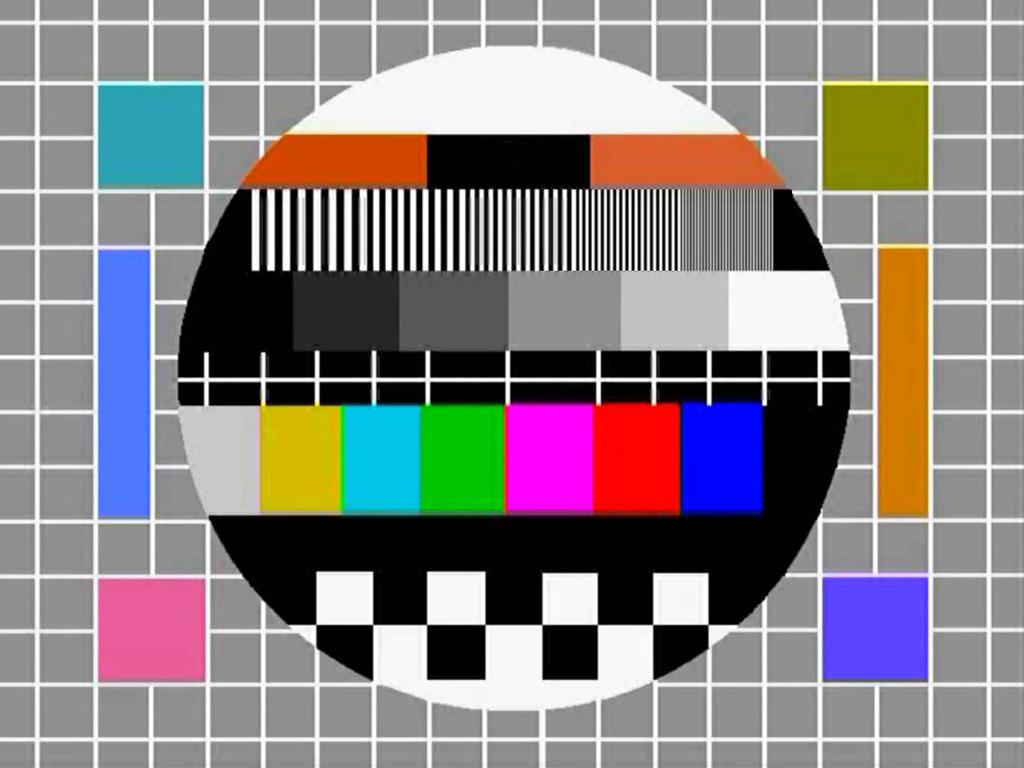  p>测试图(即电视信号测试图)又称测试卡,是指电视台在正常电视节目