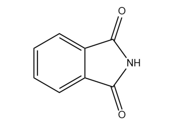  p>邻苯二甲酰亚胺,是一种有机化合物,化学式为c sub>8 /sub>h sub>5 