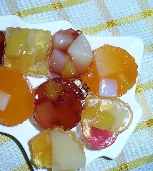  p data-id="gnbvi1v2u6">蒟蒻果冻,由蒟蒻果冻粉,细砂糖,水制作的