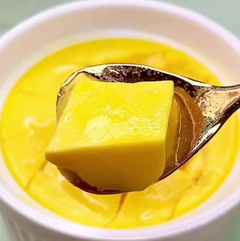 南瓜牛奶营养布丁