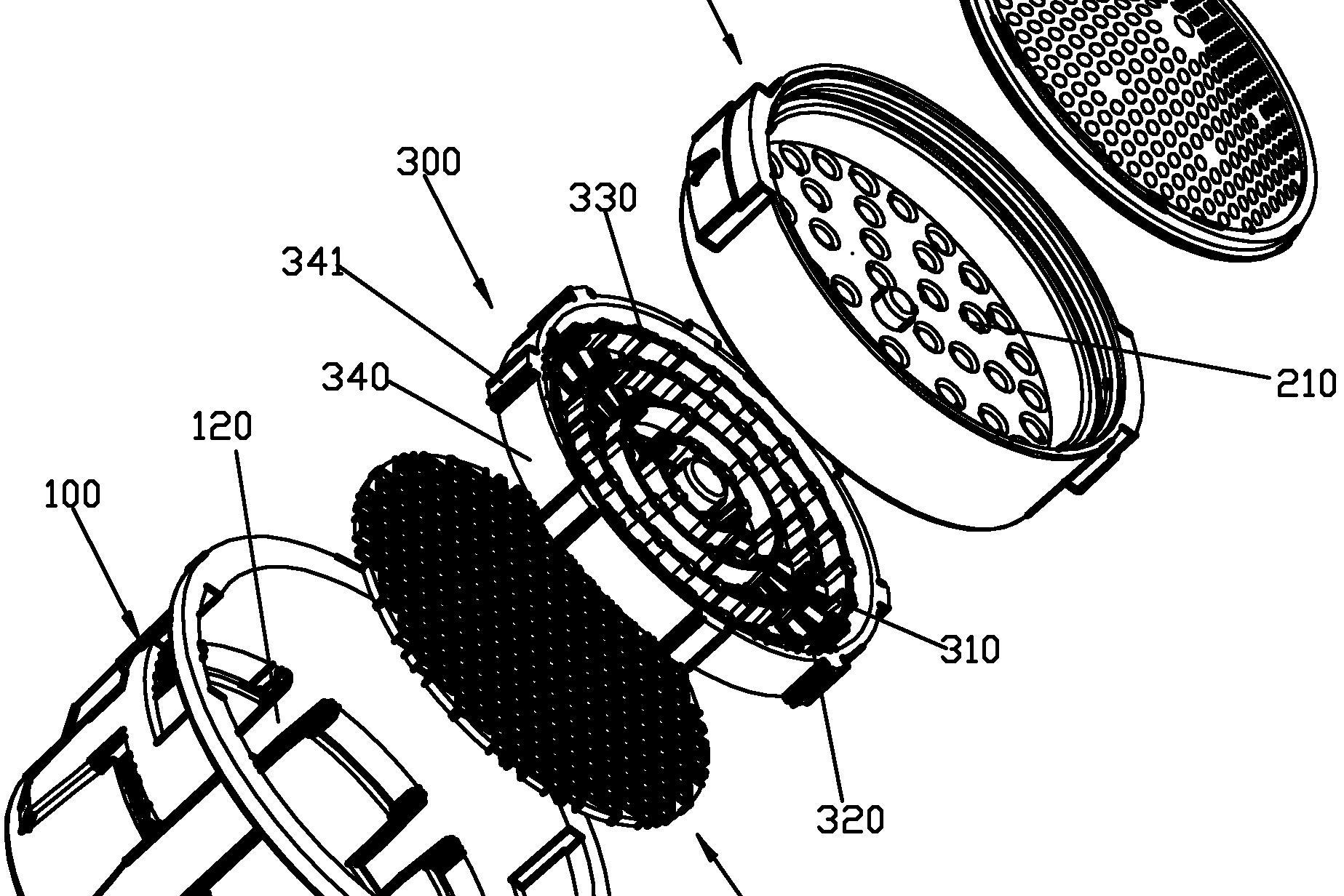 气水混合起泡器