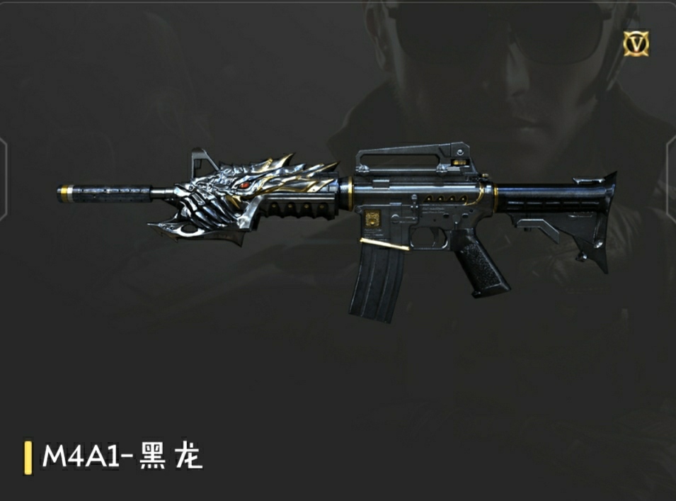 m4a1—黑龙
