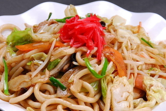 韩式冷拌乌冬面