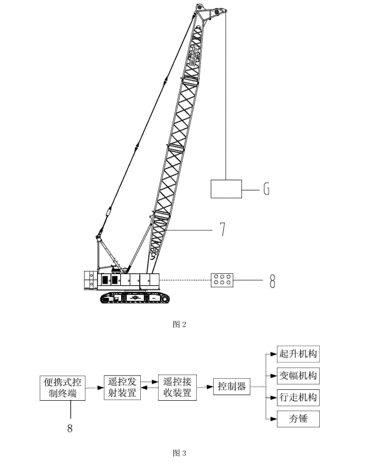一种无线遥控的强夯机