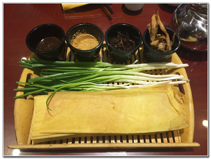大葱卷煎饼