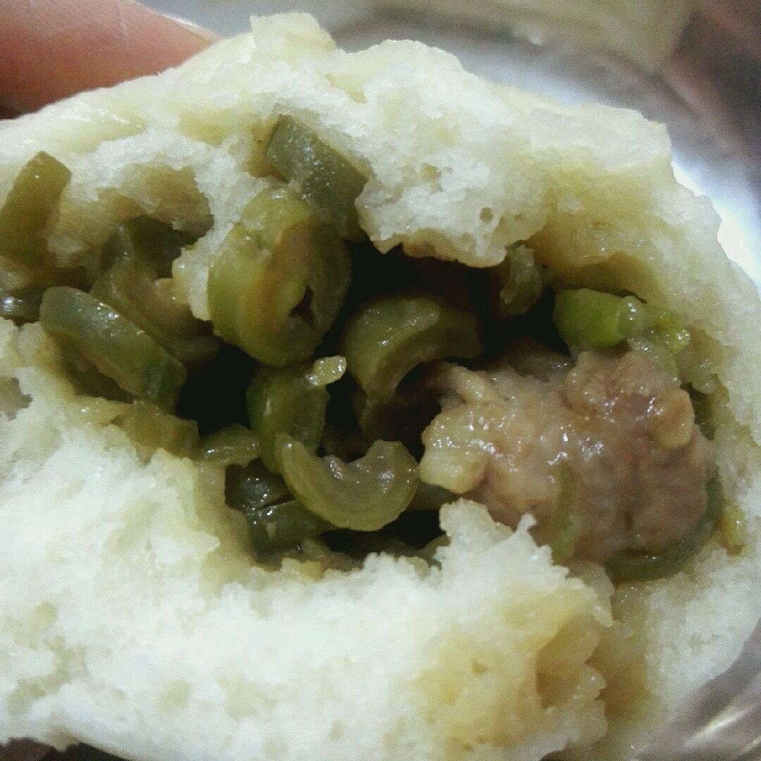 芸豆肉丁包子