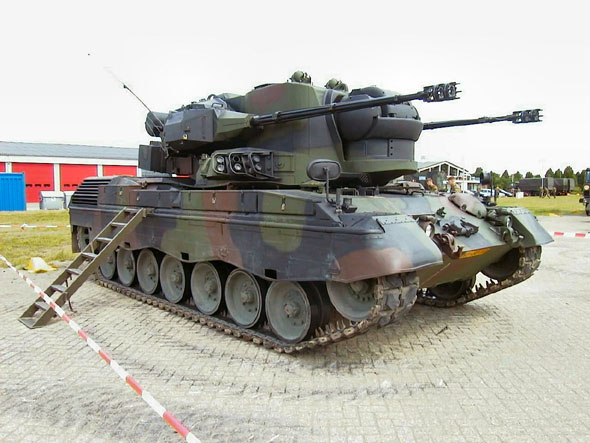 德国猎豹自行高炮