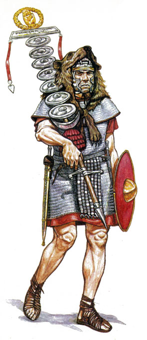 打起来了逃跑也得受罚·鹰旗和营旗都由专门的旗手掌旗,旗手必须是在