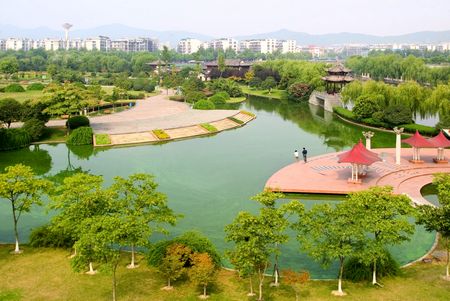 南江公园,位于 a target="_blank" href="/item/杭州市">杭州市 /a> a