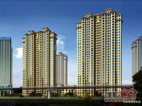 龙德花园是华鹏国际广场的住宅部分,项目位于常州市武进新区腹地