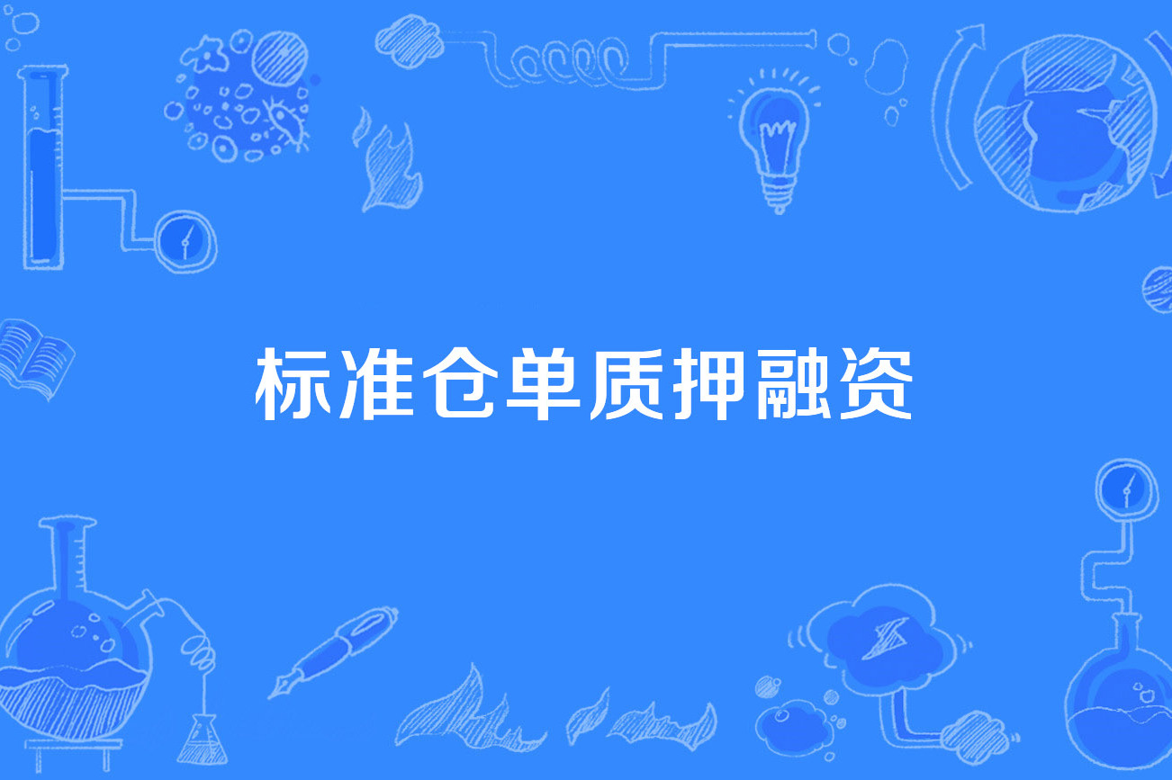 标准仓单质押融资