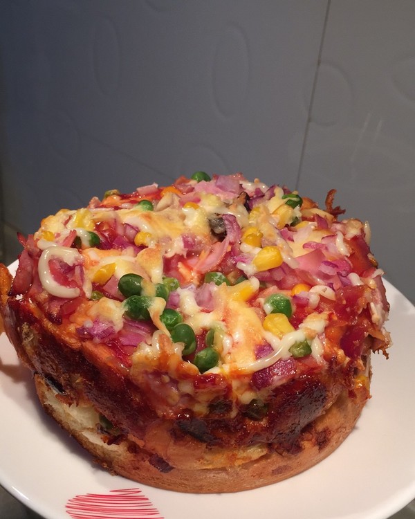 奶油奶酪夹心披萨