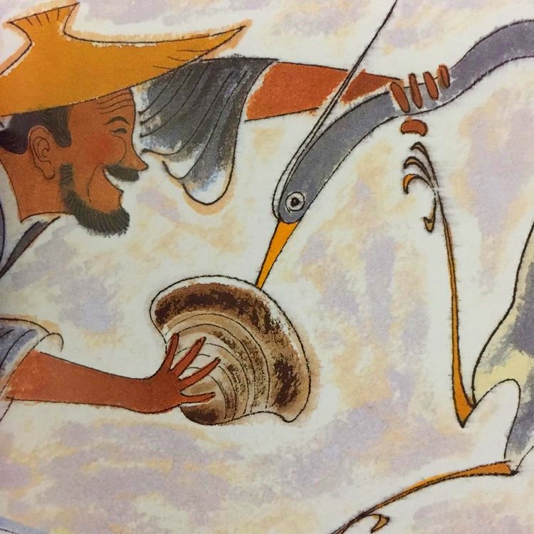 鹬蚌相争,渔翁得利