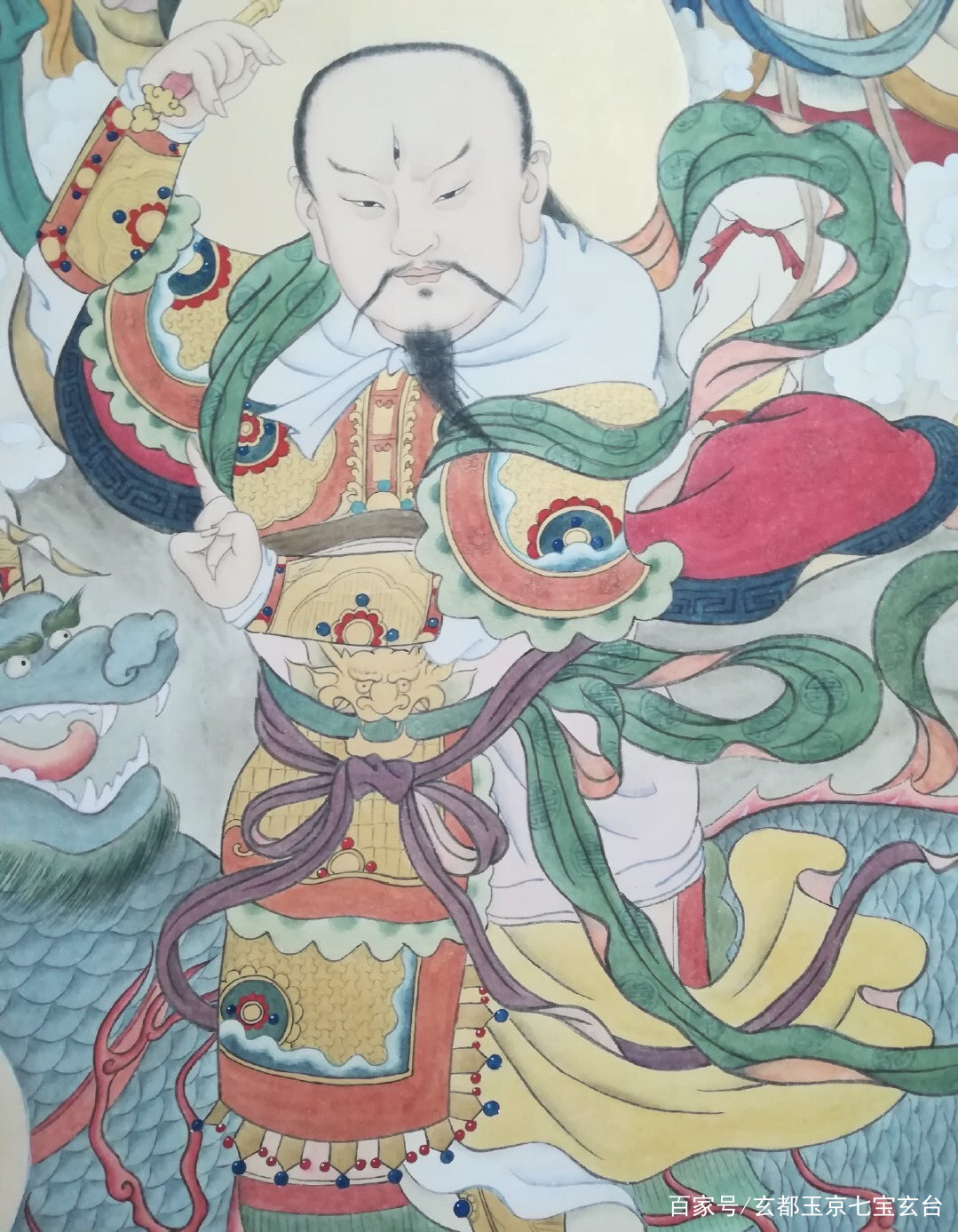 道教中赫赫有名的玄天上帝真武大帝，真武大帝父母是指哪两位尊神_百科TA说