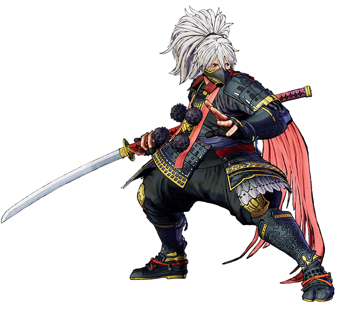  p>鞍马夜叉丸,《侍魂:晓》新登场的角色,出身于没落武家的青年,比谁