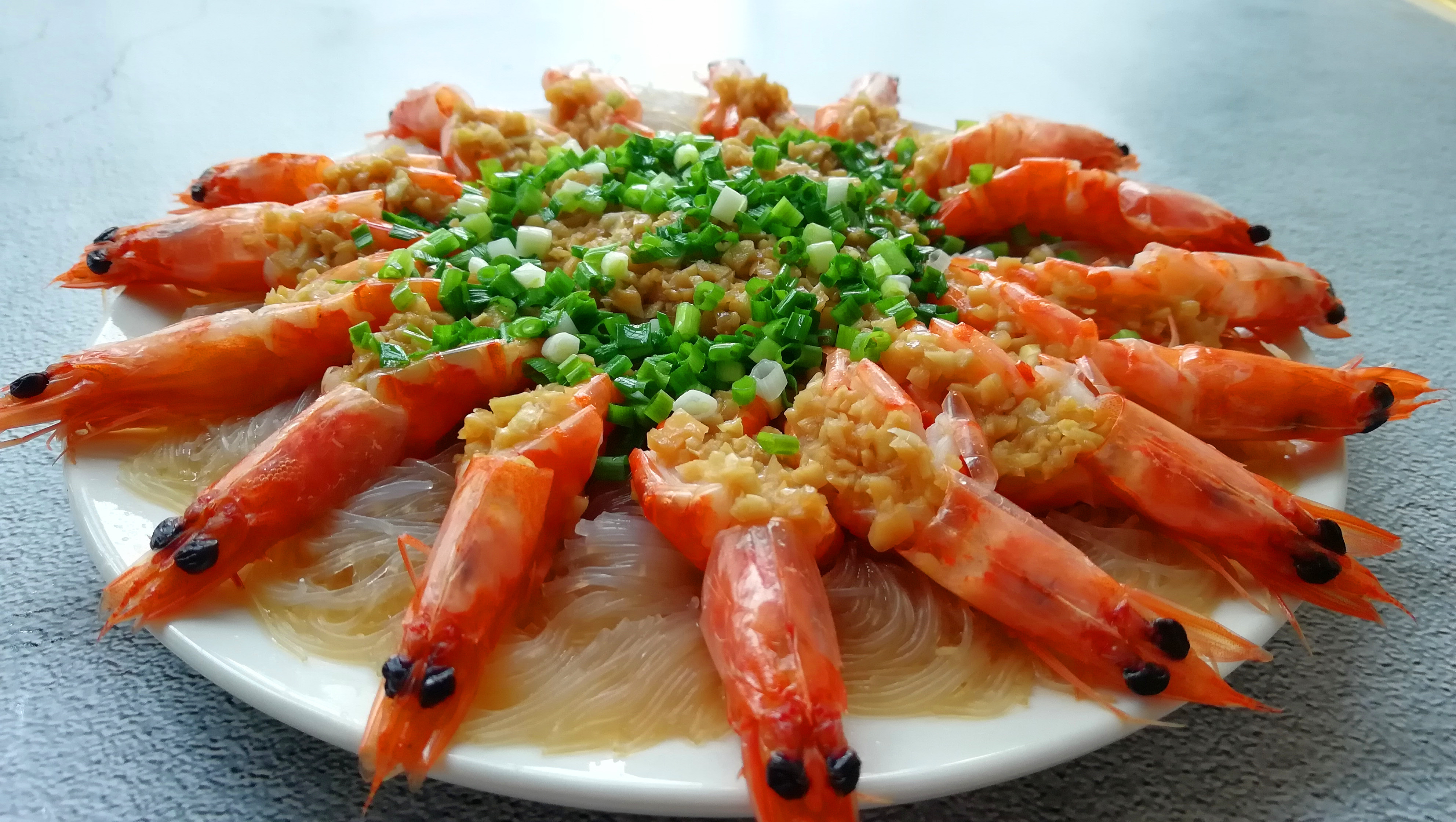 蒸蒜香大对虾