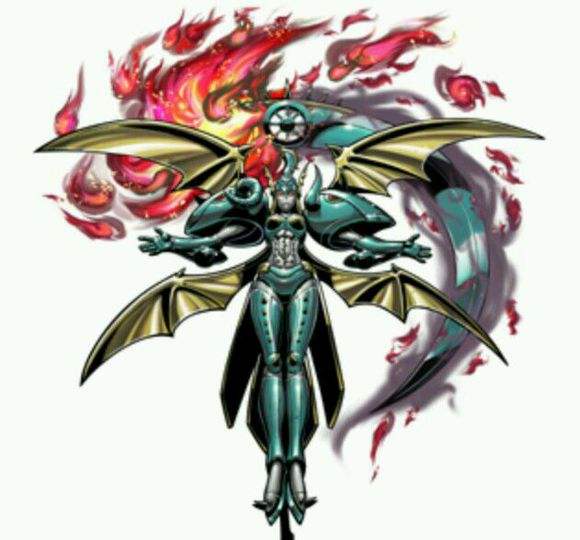  p>座天使兽·堕落形态(オファニモン:フォールダウンモード/ofanimon