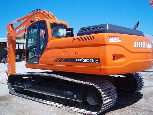 斗山挖掘机dx300lc