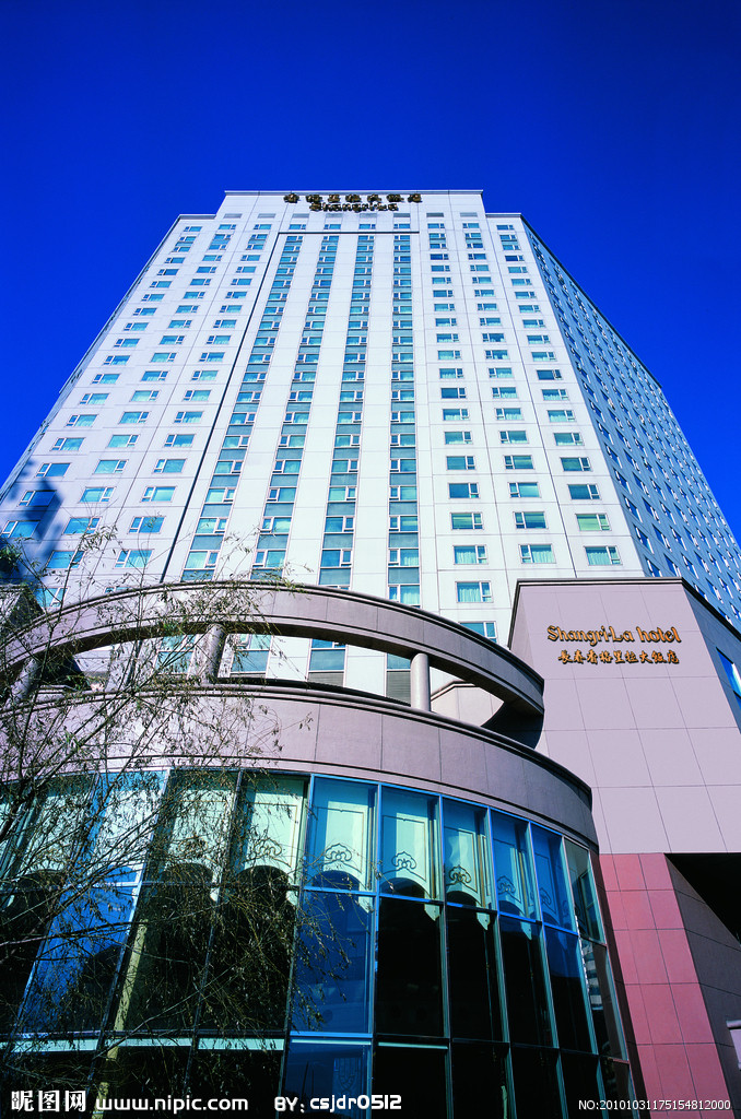  p>北京香格里拉饭店是北京西部地区的标志性建筑.
