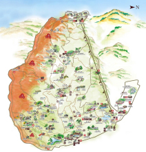 香山公园全景图