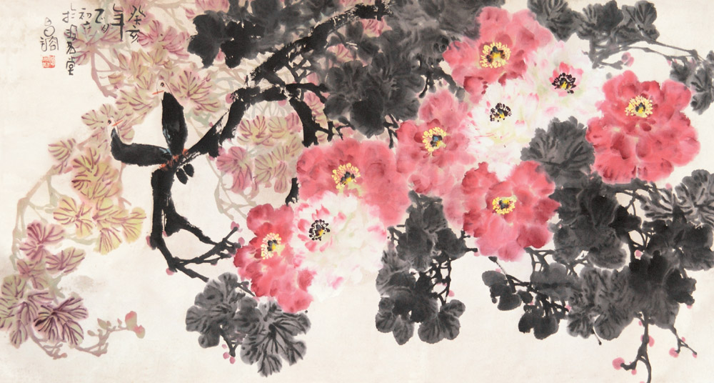  p data-id="gnbkypudf0">谭昌镕,中国杰出的花鸟画家.